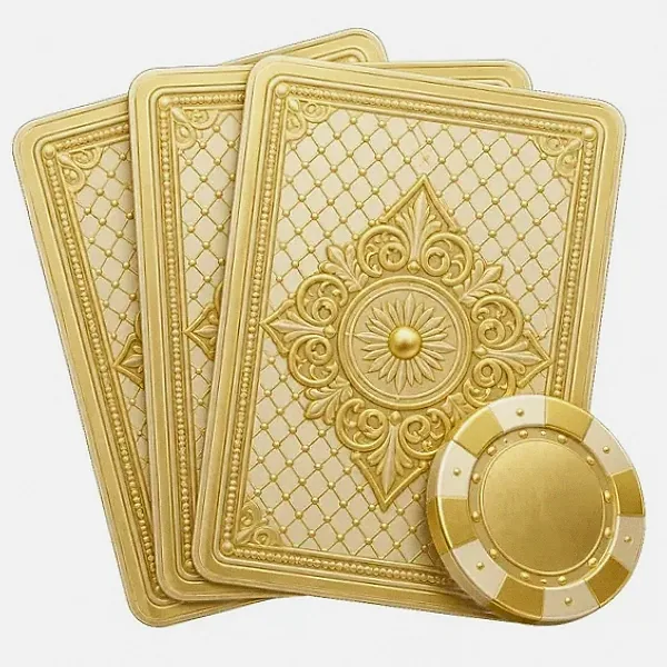 Playing cards and chip — Kingdom
