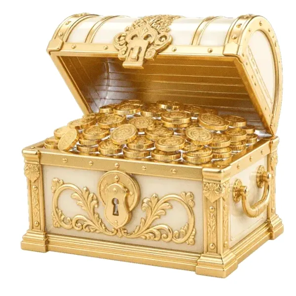 Open treasure chest — Kingdom