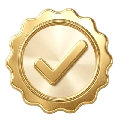Checkmark badge — Kingdom