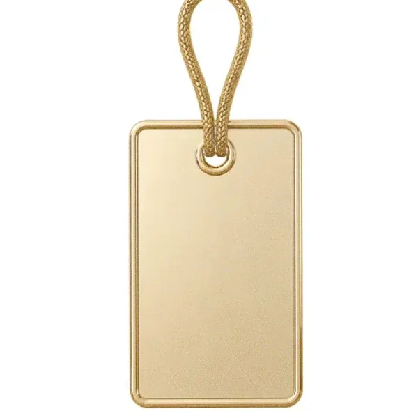 Blank luggage tag — Kingdom