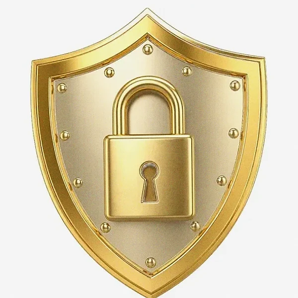Shield with padlock — Kingdom